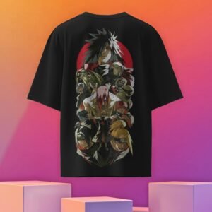 Madara Uchiha Print Oversized Tee